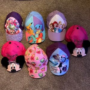 Bundle Of Little Girls Hats